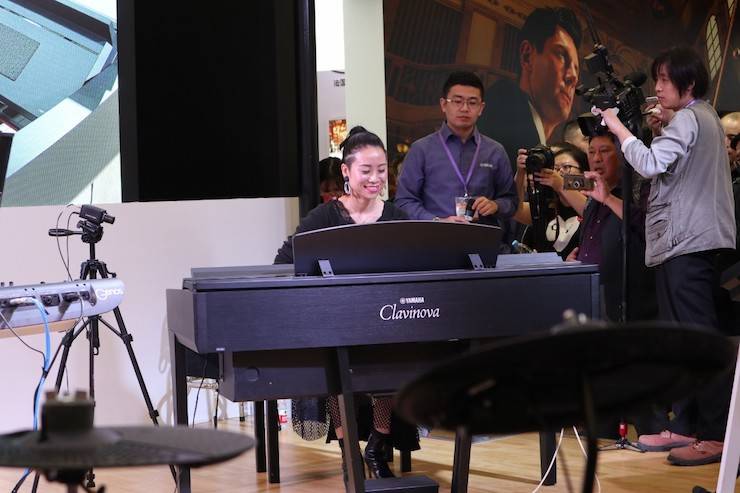 狗万盛大亮相Music China 2018，呈现世界级乐器展体验