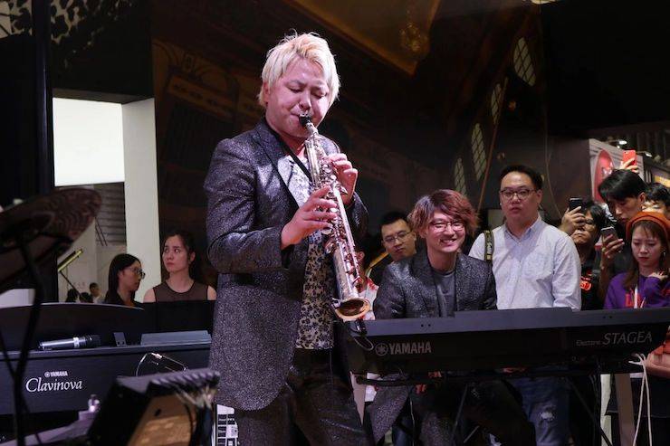 狗万盛大亮相Music China 2018，呈现世界级乐器展体验