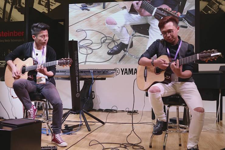 狗万盛大亮相Music China 2018，呈现世界级乐器展体验